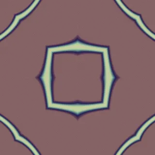 Chladni, medium red