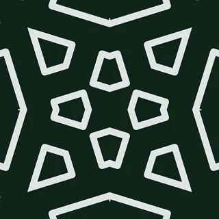 space-filling curve, bold green