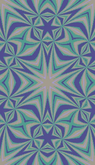 spiral, medium blue
