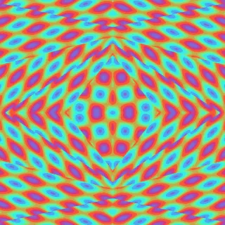ornament, bold multicolor