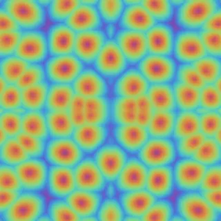 Worley, medium multicolor