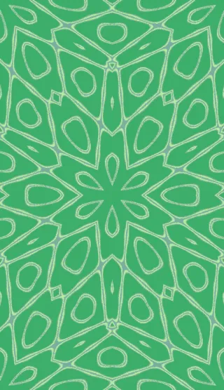 Chladni, medium green